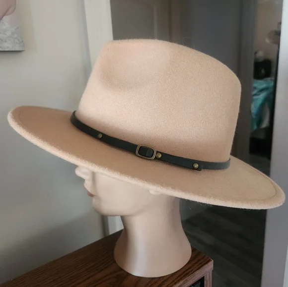 Felted Wool Hat size One Size Fits Most Desmonda Wool Felt Outback Hat – Village Hat Shop main image 2